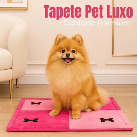 Caminha Cachorro Colchonete Quadrado Tapete Tecido Antialérgico 70x70 Super Macio