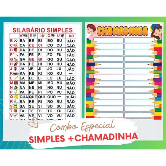 Banner Simples e Chamadinha Escolar Professor