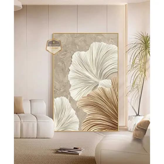 Quadro Decorativo Moldura e Vidro Grande Alta Resolução Para Sala Quarto Escritório Decoração