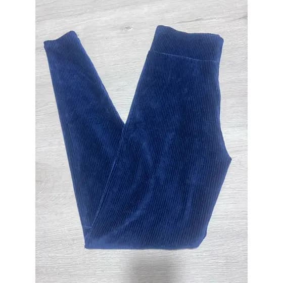 Calça Leg Legging Veludo Cotele Inverno Frio Dia a Dia Confortável