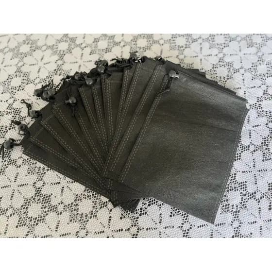 Saco Organizador com Cordão 15x20 cm Multiuso Porta Acessórios Cabos Brindes