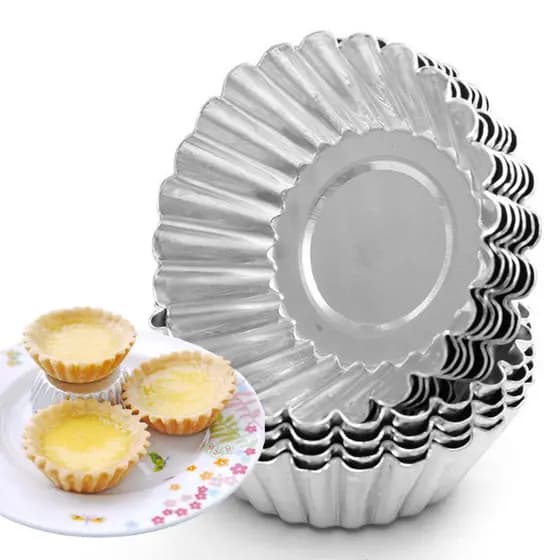 Kit com 120 Forminhas de Empada Crespa Tamanho Nº2 Fora Empadinha Pequena Salgado Doce Festa