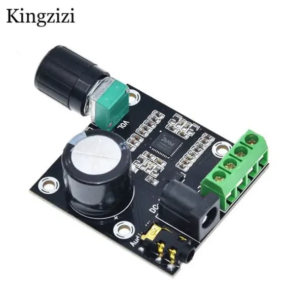 1pcs PAM8610 2x15W Classe D Placa Amplificadora De Áudio Digital De Dupla Potência 12V