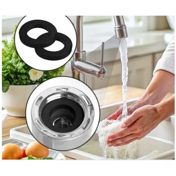 Anel De Vedação 1/2 polegada para torneiras pia, jardim, lavabo e outras conexões hidráulicas.