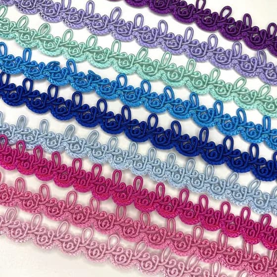 Passamanaria 2 METROS, 17 mm São José 7800 - Diversas Cores para Personalizados