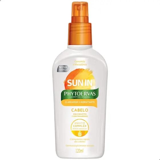 Clareador e Hidratante Capilar Sun In 120ml Phytoervas