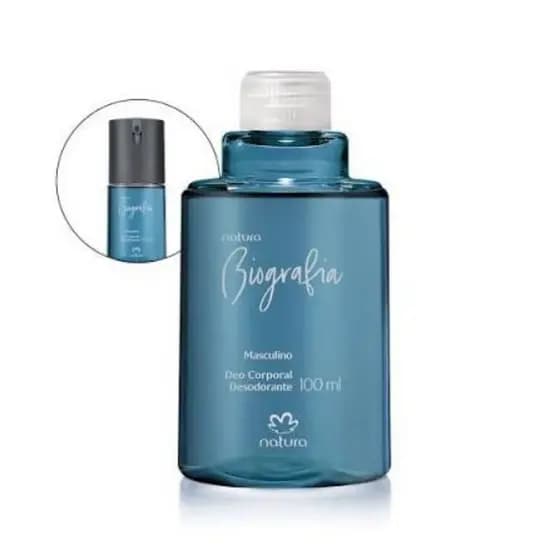 Refil Desodorante Corporal Biografia Masculino - 100 ml