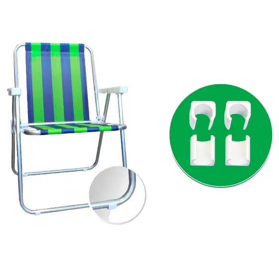 Protetor para cadeira de praia - Kit para 3 cadeiras