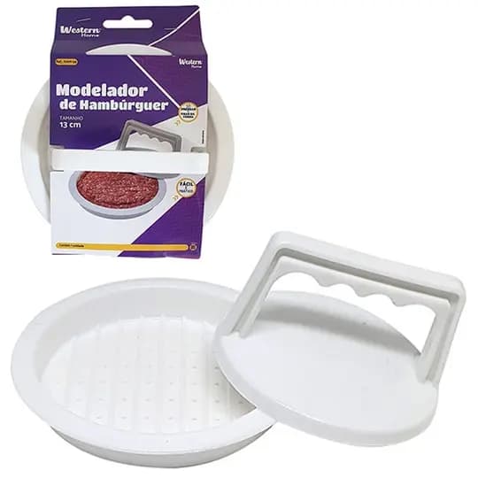Modelador de Hambúrguer ( western Home )