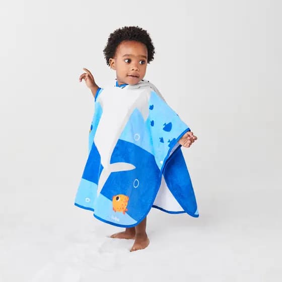 Toalha Poncho Buba Bebe Aventuras Confortável
