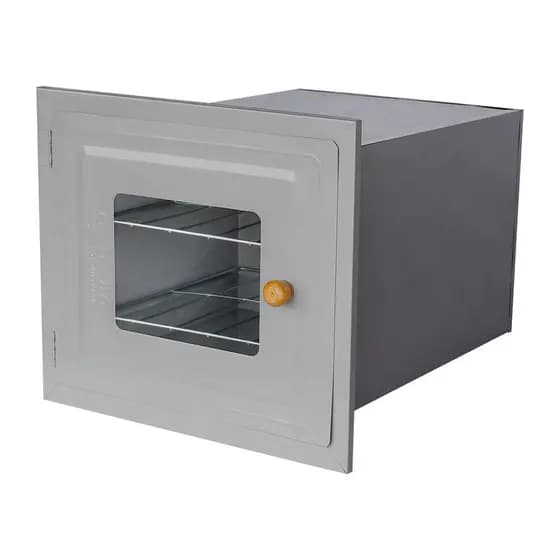 Forno Para Fogão a Lenha Porta em Chapa de Aço com Vidro