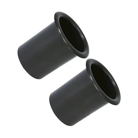 Kit 2 Aero Duto 3 Polegadas Para Caixa de Som Automotivo Plástico