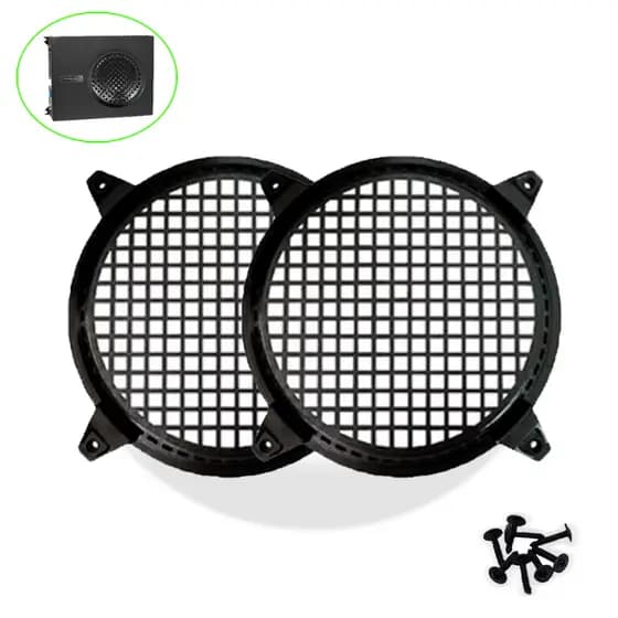 2 Telas Plásticas para Alto Falante Sub Woofer 10 Pol Profissional proteção