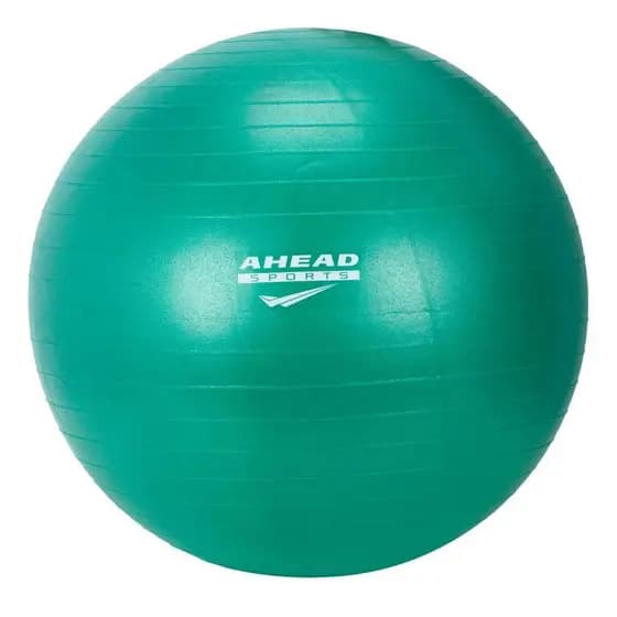Bola De Pilates 75cm Anti-Estouro Yoga Fitness Com Bomba Inflador Suporta 200kg Ahead Sports