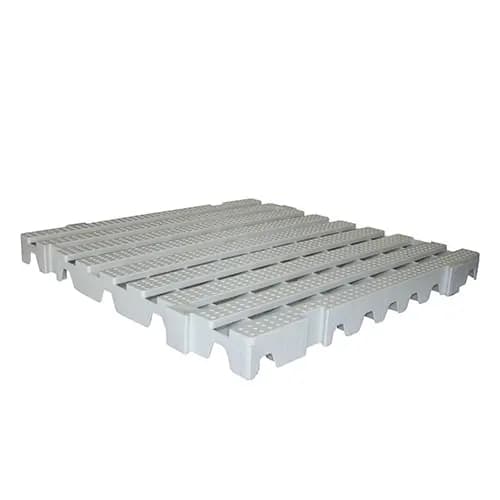 Estrado Plástico 50x50, Palete Plástico 50x50, Deck Plástico 50x50, Piso Plástico Branco Leitoso