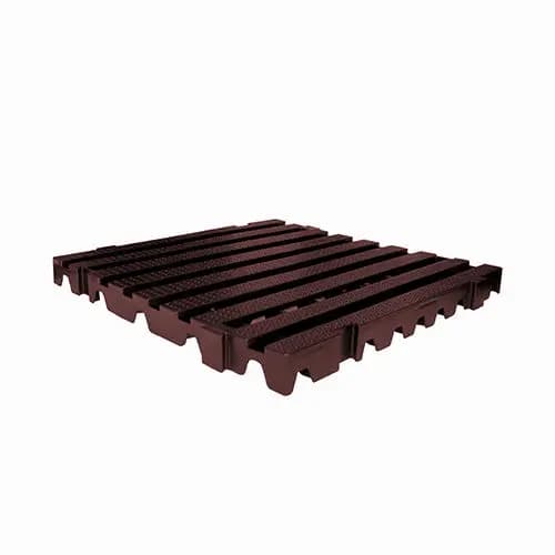 Estrado Plástico 50x50, Palete Plástico 50x50, Deck Plástico 50x50, Piso Plástico 50X50 Terracota