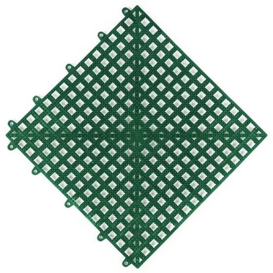 Tapete modular para box banheiro Vestiário 30x30cm Superfície Antiderrapante - PVC Flex