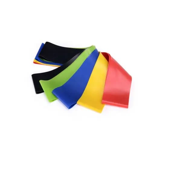 Kit 5 Faixas Elásticas P/ Treino Super Band Fisioterapia Academia em Casa Treino Envio Imediato