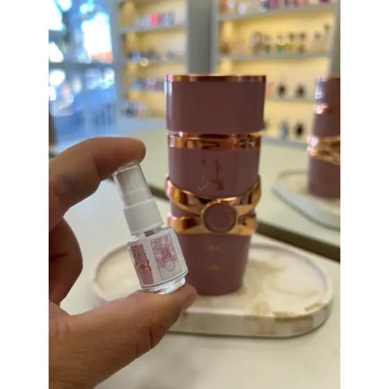 Perfume árabe Lattafa Yara elixir Eau de Parfum - Perfume Árabe Feminino 2ml 5ml