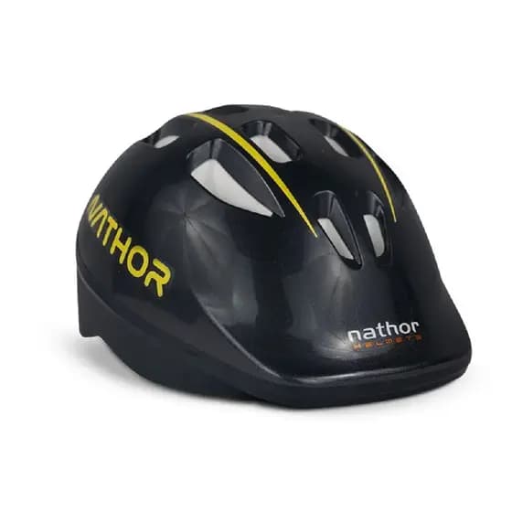 Capacete Infantíl Nathor - Preto 50 a 56 Cm
