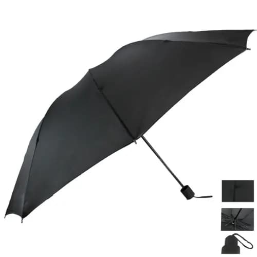 Sombrinha Guarda Chuva unisex Grande Dobrável Preto WL