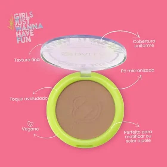 Pó Compacto Micronizado Girls Just Wanna Have Fun Dalla