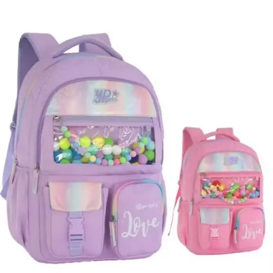 MOCHILA JUVENIL FEMININA ESCOLAR YEPP/ MOCHILA JUVENIL/ MOCHILA INFANTIL/ MOCHILA DE COSTAS/ MOCHILA ESTILOSA 2026