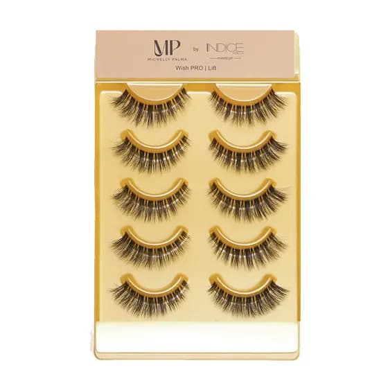 Michelly Palma by Indice Tokyo - Wish Pro - Cartela de Cílios 5 Pares - Lift