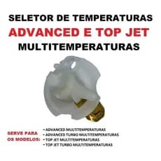 Seletor De Temperatura Advanced Multitemperaturas / Top Jet Multitemperaturas Lorenzetti - Ref. 6050 - Original