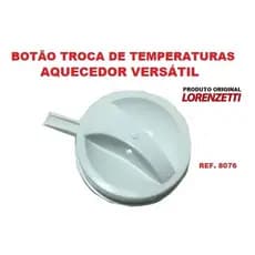 Botão C/ Mola P/ Mudar A Temperatura Aquecedor Versátil - Ref. 8076 - Original Lorenzetti