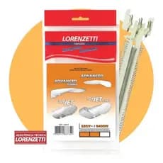 Resistência Ducha Top Jet/Advanced Multitemperaturas 6400W X 220V - Ref: 3055-P - Original Lorenzetti