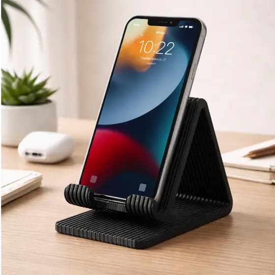 Suporte Celular Mesa Escritório Home Office Universal Smartphone Tablet Minimalista