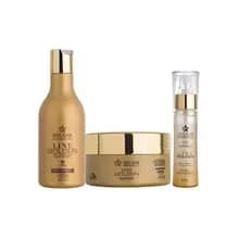 Kit Hidratação Line Golden 300ml Com Oleo Reparador DYUSAR