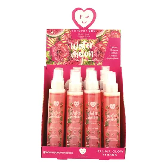 BOX BRUMA GLOW DE MELANCIA FOREVERYOU COSMETICOS