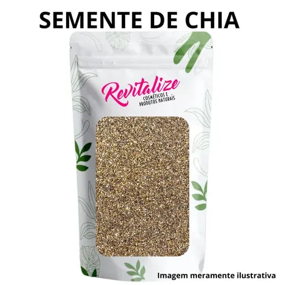 Semente de Chia Comercial- 100g/200g Perfeita para Dietas e Receitas Fitness