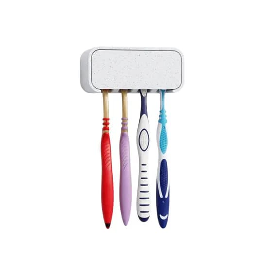 Suporte Escova De Dente Parede Organizador Porta Escova de dente moderno Minimalista
