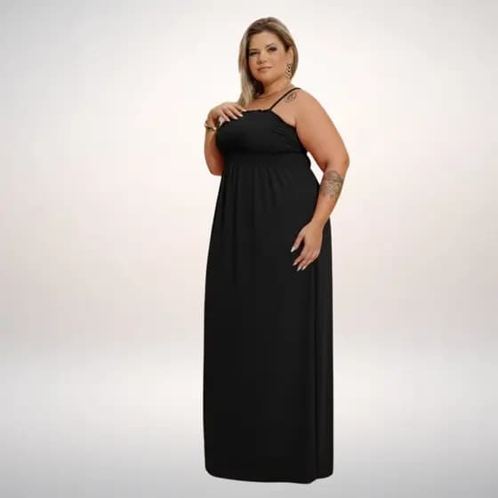 Vestido Feminino Longo Não Marca Lastex Que Sustenta Moda Praia 2026
