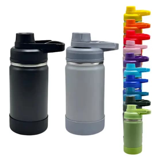 Kit 2 Garrafas 350ml Térmicas Aço Inox Quente Frio Bpa Free Isolamento Térmico