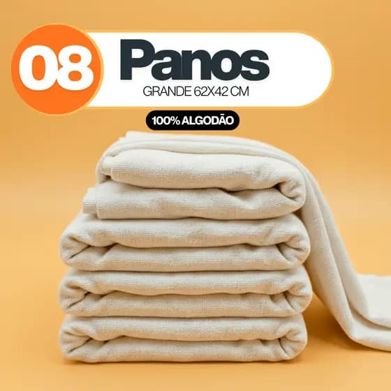 PANO DE CHÃO BRANCO ALVEJADO Gem personalizado PANO DE CHÃO BRANCO ALVEJADO disse Kit 8 Panos De Chão Branco Alvejado Sa