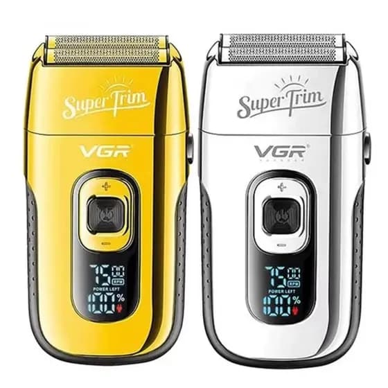Máquina De Cortar Cabelo Para Barba Masculina Designer Elétrico Profissional Premium VGR