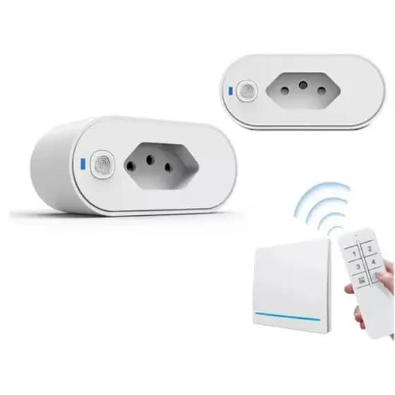 Tomada Inteligente Wifi 15a Bivolt Smart Alexa E Google Home