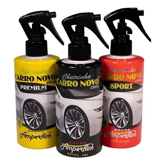 Cheirinho Aromatizador Carro Novo Amperflim (Varios Aromas)