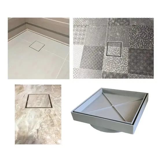 Ralo Invisível 10x10 Oculto Anti Insetos - Cor Cinza