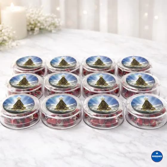 kit 10 Terço Perfumado Nossa Senhora Aparecida