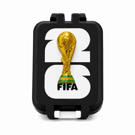 Caixa Porta Figurinhas Copa do Mundo FIFA | Organizador para Álbum e Figurinhas | Impressão 3D Personalizada