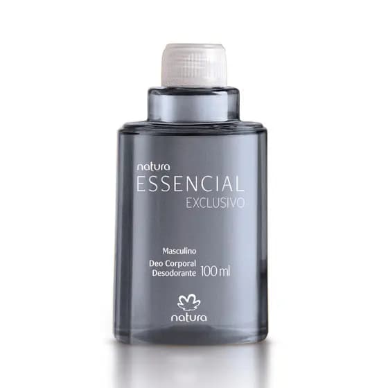 Refil Deo Corporal Essencial Exclusivo Masculino 100ml