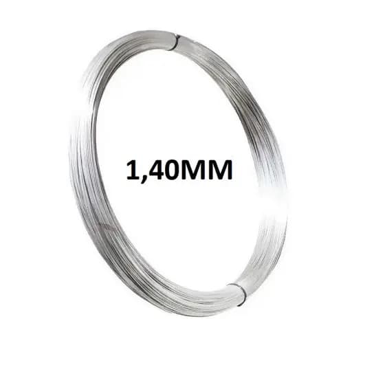 Arame De Aço Inox Duro 1,40mm Olhal Jumping Jig, Encastoar anzóis, Snaps, Iscas Artificiais, Argola, Molas Etc.