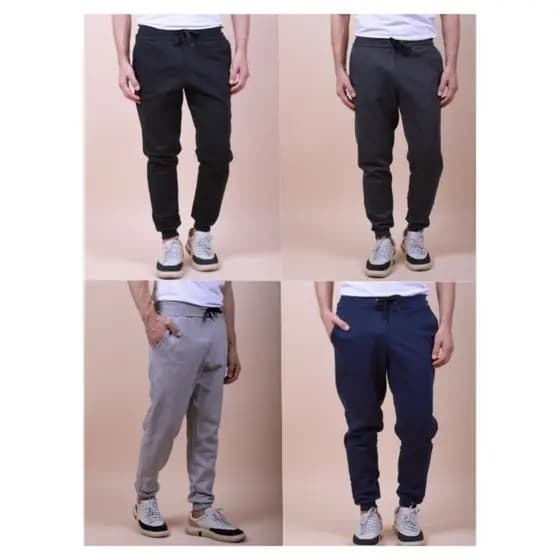 Calça Masculina Moletom esportiva adulto com bolso Novo