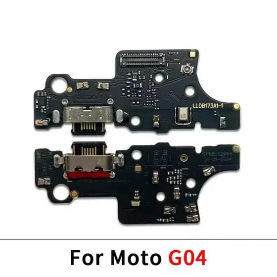 Conector De Carga Placa Dock De Moto G04,G14,G24,G34,G54,G64,G84