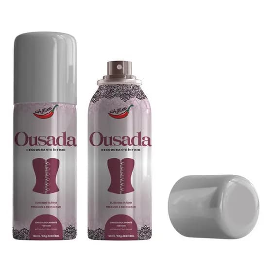 Desodorante Intimo Feminino Antitranspirante Spray Aerosol
